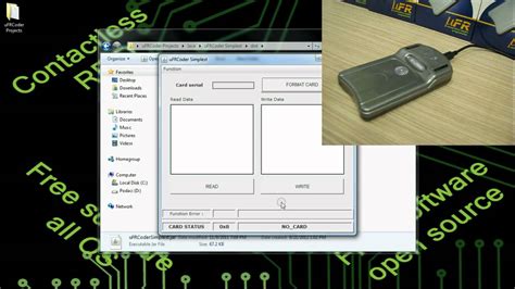 nfc card reader free software|nfc reader software windows 10.